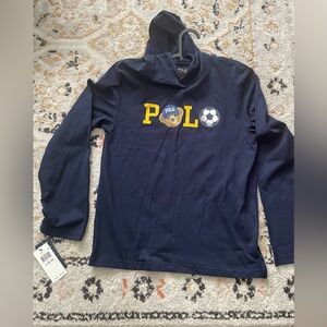boys long sleeve ralph lauren polo 14-16 L
